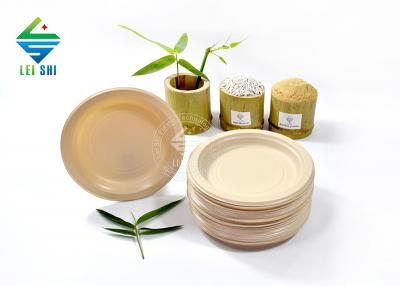 certified organic bamboo plates for wedding BBQ occasion
