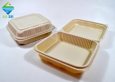 Natural Biodegradable compostable bamboo takeaway fast Food Container boxes