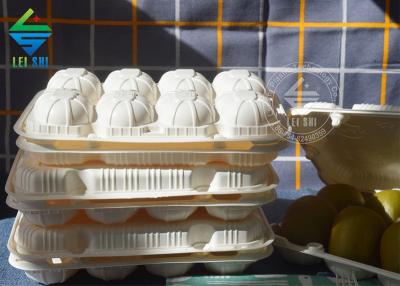 BBM material degradable eight compartment box for packing kiwi