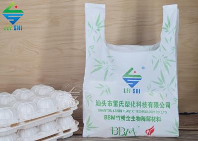 BBM Biodegradable Degradable Vest Carry Bags