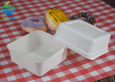 BBM material degradable small square airplane bento box