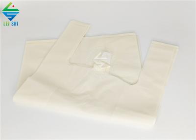 Bamboo Biodegradable Material Degradable Vest Carry Shopping Bags