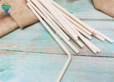 Bamboo biodegradable material degradable bendable drinking straws 5*180mm