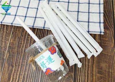 Bamboo biodegradable material compostable big drinking straws 12*230mm
