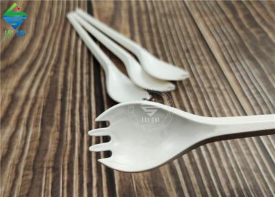 Bamboo Biodegradable Material Compostable Logo Degradable Cutlery Disposable Spork